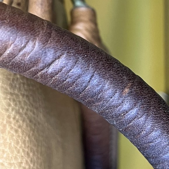 J. Crew Biennial Medium Satchel Pebbled Leather - Picture 13 of 16